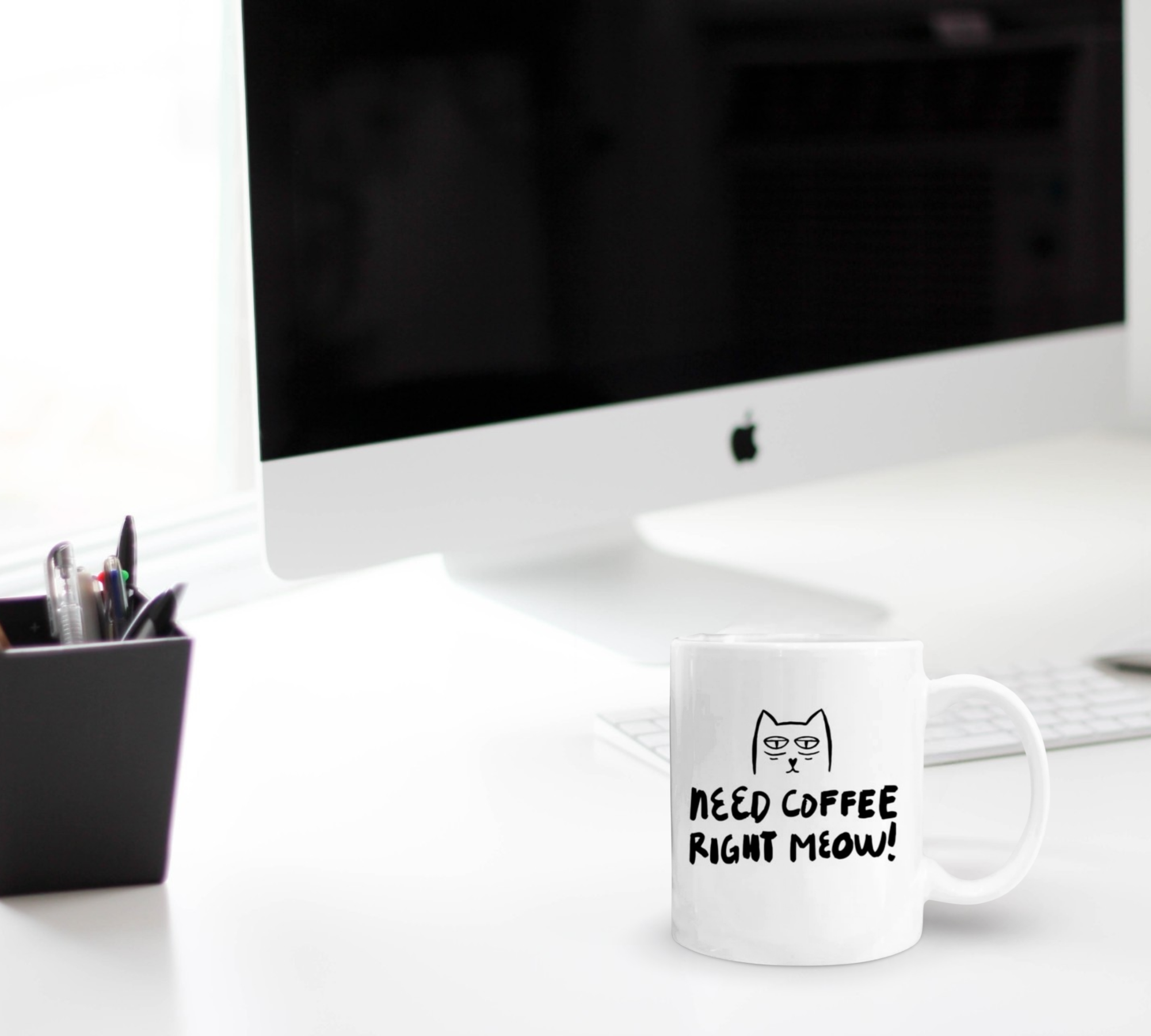 Coffee Mug - Need Coffee Right Meow