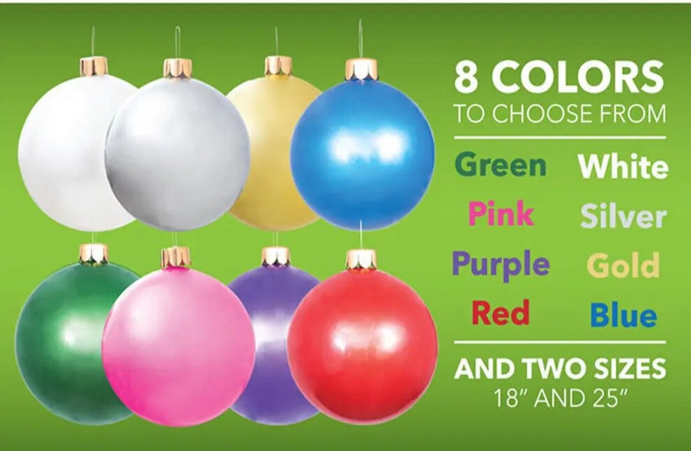 Over-sized Inflatable Ornaments